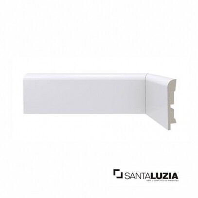Rodap Santa Luzia MOD-446 Branco 2,40m x 7cm x 1,5cm (barra)