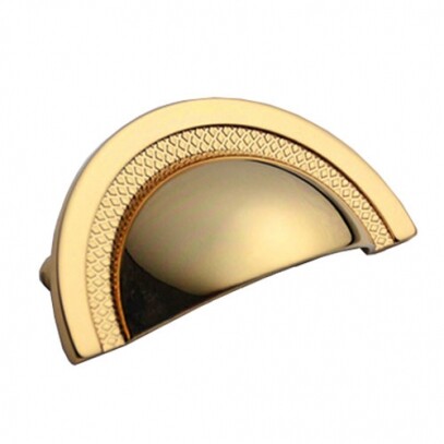 Puxador Concha Shell Gold Zen Design