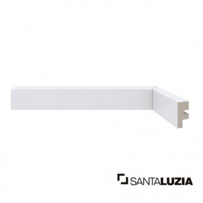 Rodap Santa Luzia MOD-466 Branco 2,40m x 3cm x 1,6cm (barra)