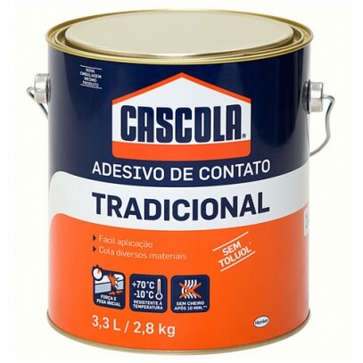 Cola Adesivo de Contato Tradicional Cascola 2,8 kg
