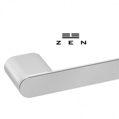 Toalheiro de Banho Simples Cromo/Polido Miss By Zen - Zen Design BA0252/ BA0253/ BA0254