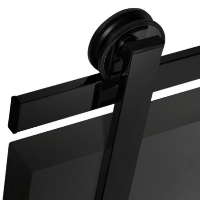 Kit para Porta de Correr Smart Black Fosco 2,0mt/ 2,5mt