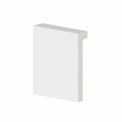 Rodap Retrofit Arquitech Branco Mod-50712 2,40m x 12cm x 2,4cm (barra)