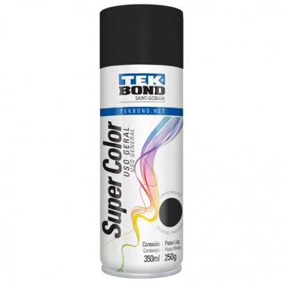 Tinta Spray Preto Fosco Uso Geral